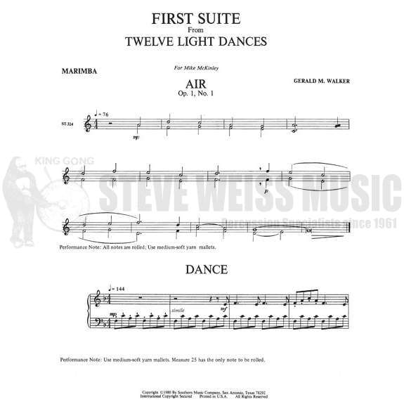 Walker-First Suite from Twelve Light Dances