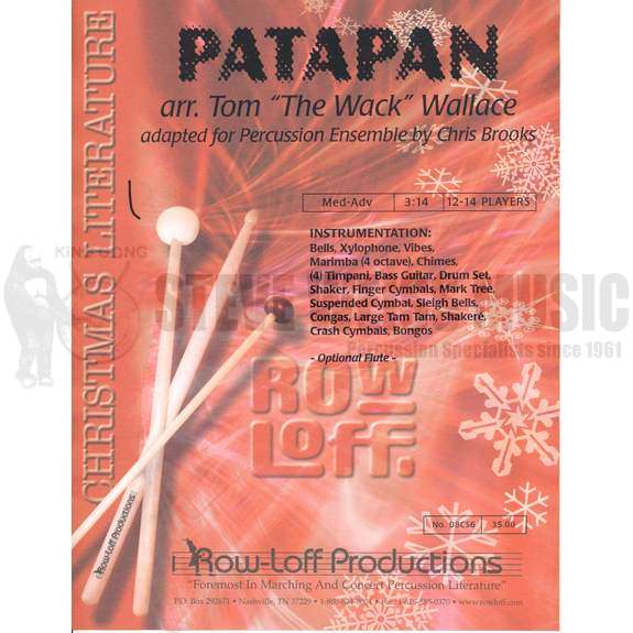 Wallace/Brooks (arr.)-Patapan (SP)-B/V/C/X/M/4T/P/BGT/ opt. FL