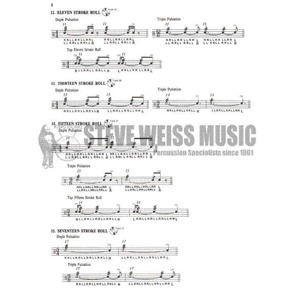 Wanamaker-International Drum Rudiments (book & DVD)