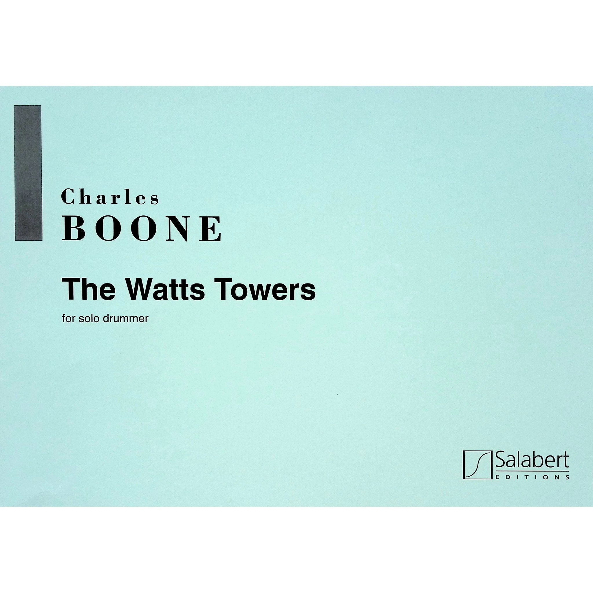 Watts Towers by Charles Boone