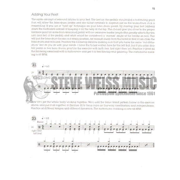 Weckl-Contemporary Drummer + One (w/CD)