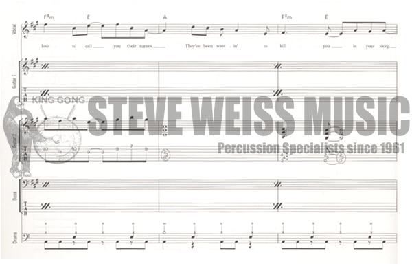 Weezer-Maladroit (transcribed score w/drum s)