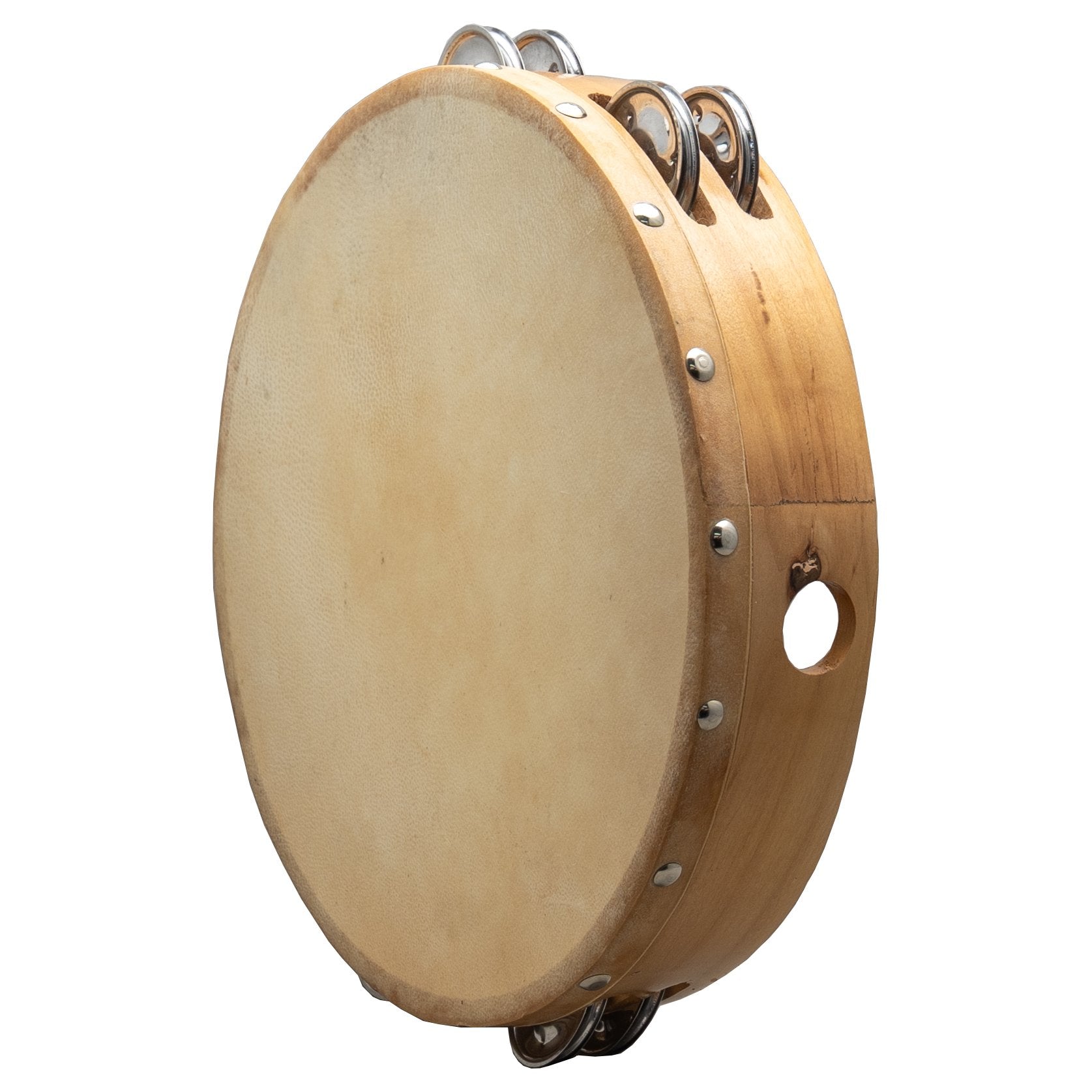 Weiss Double Row Tambourine 10" Side