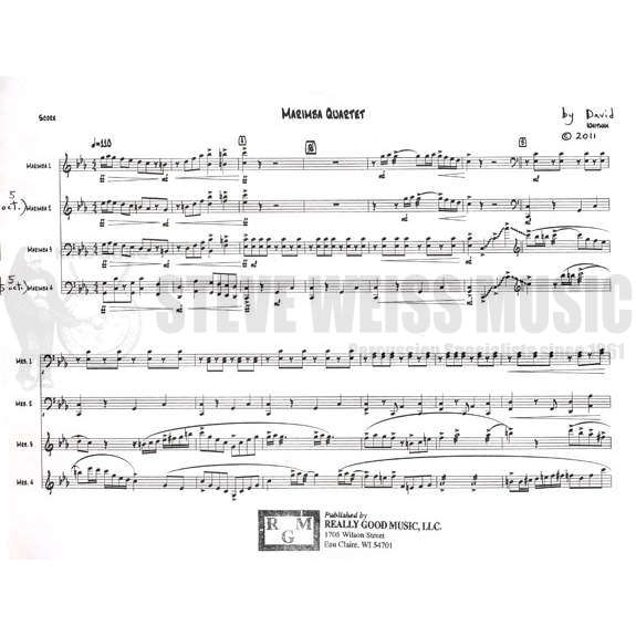 Whitman-Marimba Quartet (SP)-4M