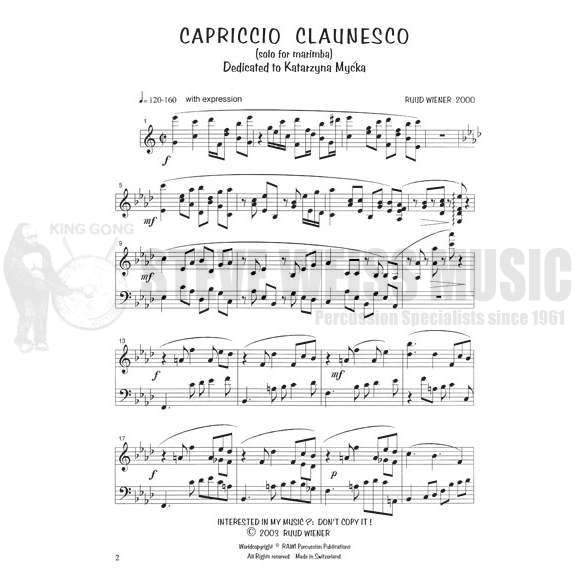 Wiener-Capriccio Claunesco-M