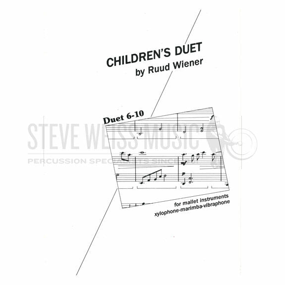 Wiener-Children's Duet (Duets 6-10)(S)