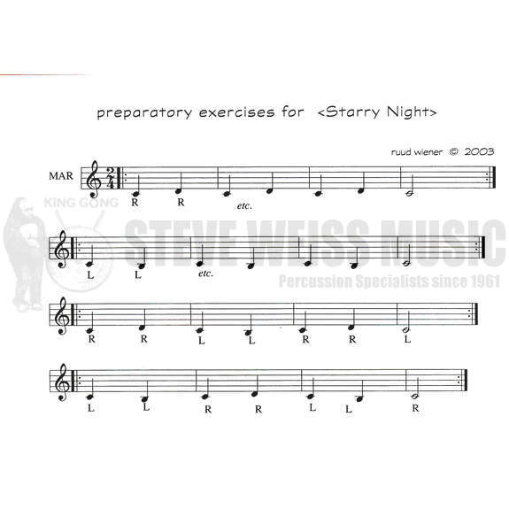 Wiener-Elementary Marimba Pieces, vol. 1 (CD)