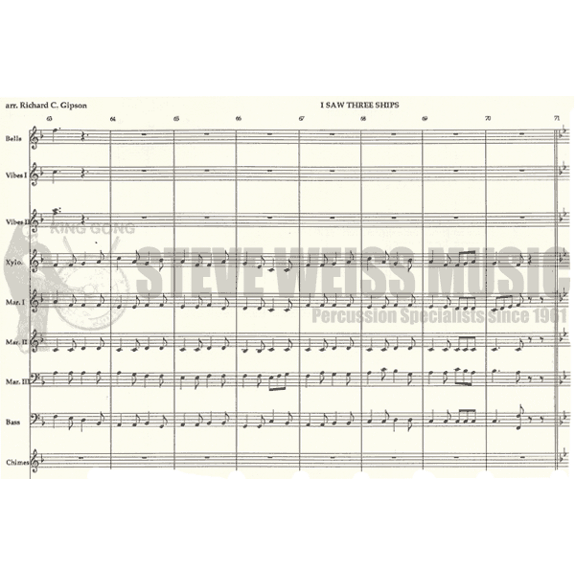Wilberg-I Saw Three Ships (SP) arr. Gipson