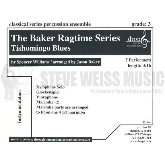 Williams-Tishomingo Blues arr. Baker (SP)-B/V/X/2M