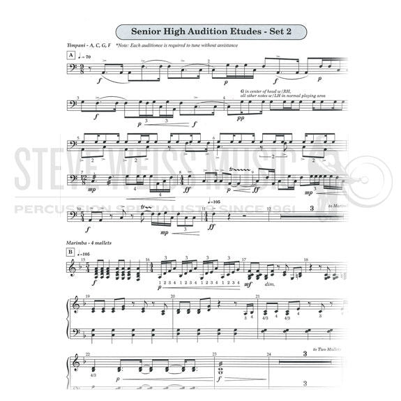 Willie/Hill-All-Inclusive Audition Etudes