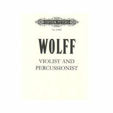 Wolff-Violist and Percussionist (GrS)-P/VA