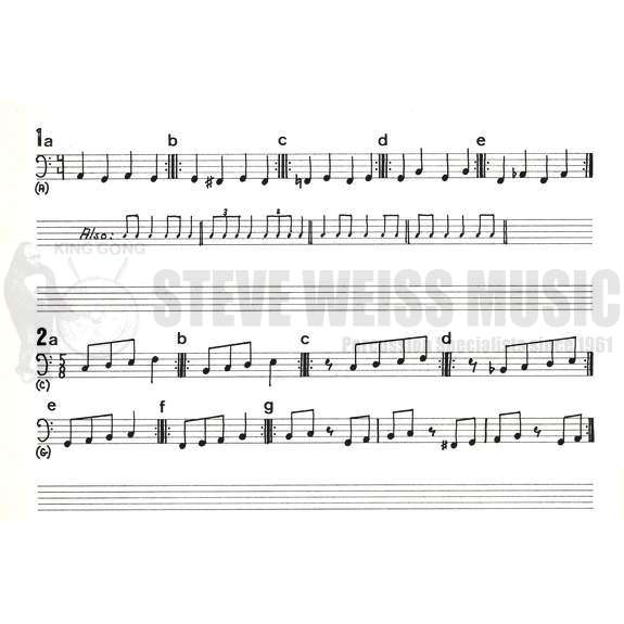 Woud-Musical Studies for Pedal Timpani