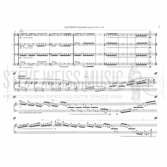 Wu-Blue Identity (ensemble version)-Solo M/B/V/C/Cro./1T/ P