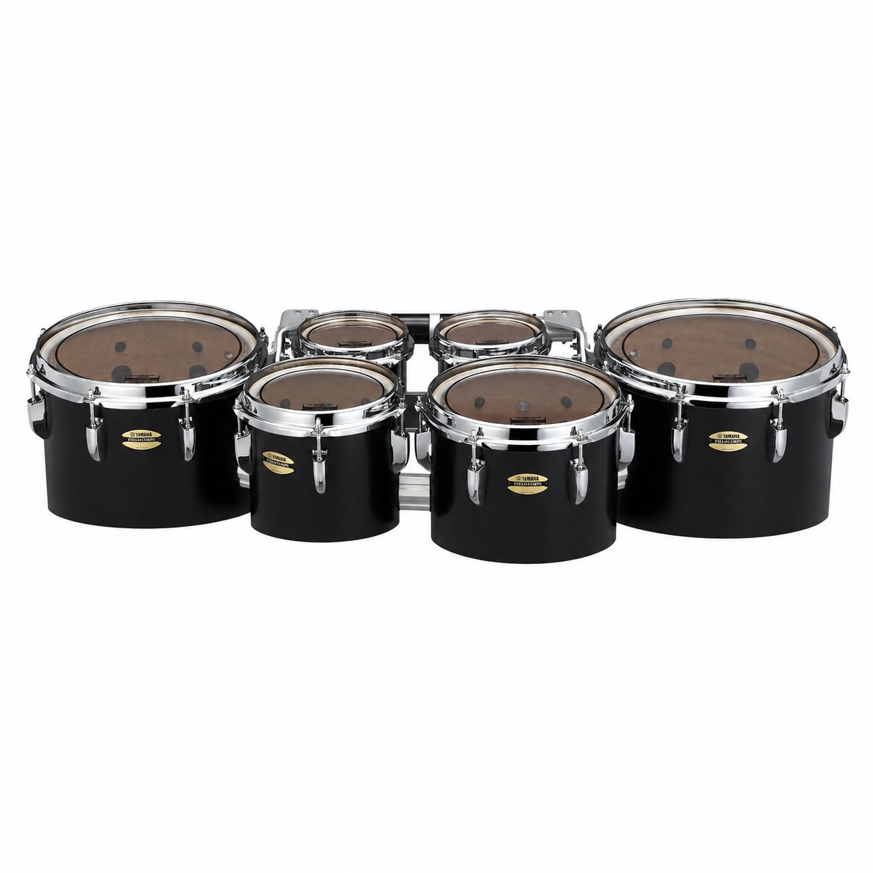 Yamaha 8400 Series Field-Corps Marching Tenor Set Black Forest-6-6-8-10-12-13 MTD-668023B Front