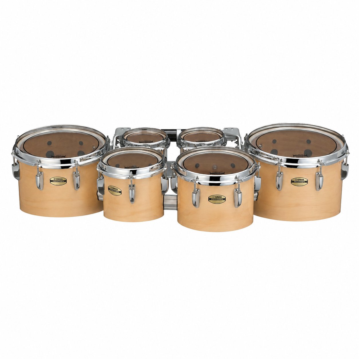 Yamaha 8400 Series Field-Corps Marching Tenor Set natural Forest-6-6-8-10-12-13 MTD-668023NF Front