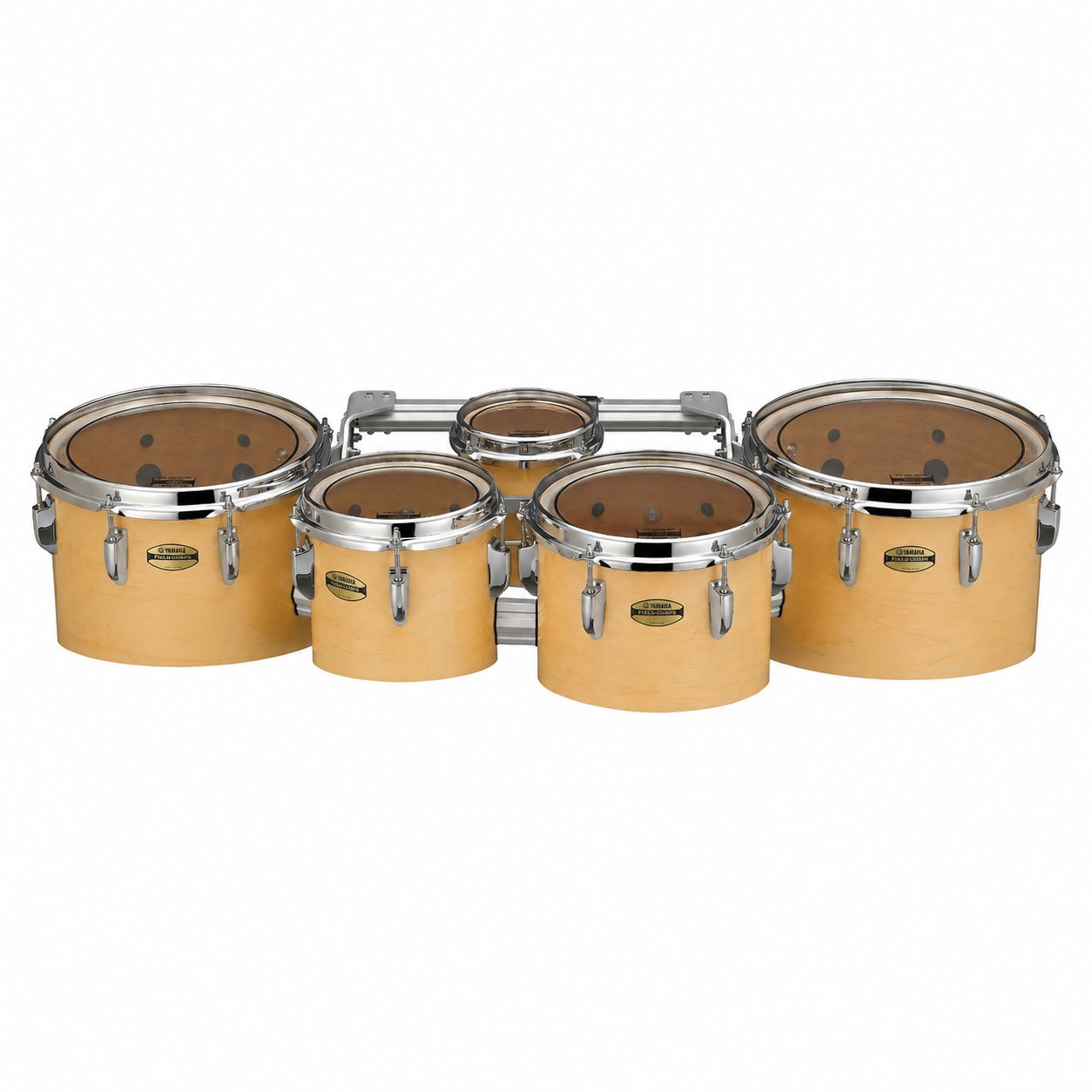 Yamaha 8400 Series Field-Corps Marching Tenor Set natural Forest  6-8-10-12-13 MTD-68023NF Front