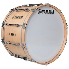 Yamaha Field Corps Marching Bass Drum - Natural Forest