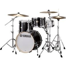 Yamaha Stage Custom Birch 3-piece Bebop Drum Set Shell Pack - 18" Bass Drum - Raven Black