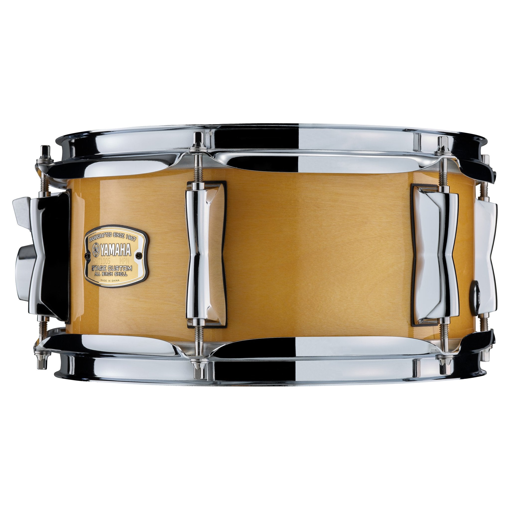 Yamaha Stage Custom Hip Natural Finish Rack Tom Close  Up