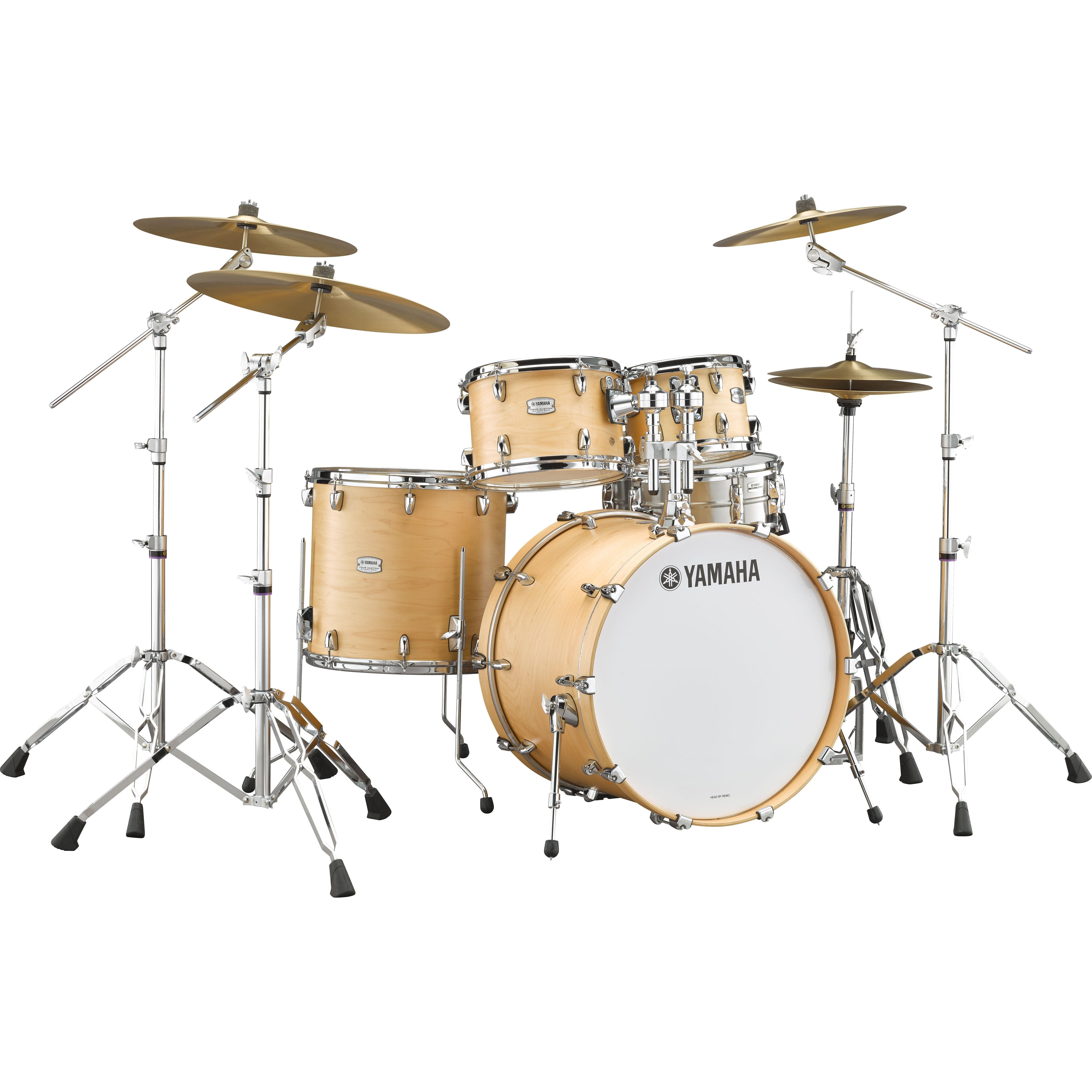 Yamaha Tour Custom 4-piece Drum Set Shell Pack - 22" Bass Drum - Butterscotch Satin