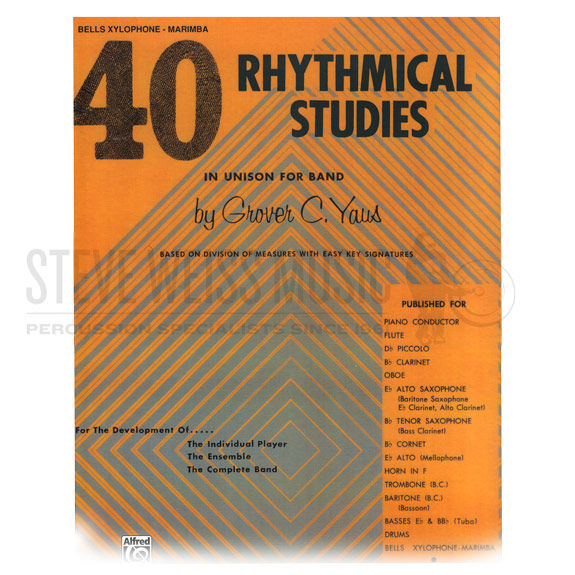 Yaus-40 Rhythmical Studies (Bells)