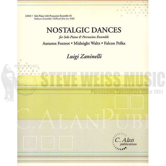 Zaninelli-Nostalgic Dances (SP)-B/V/C/X/M/P/4T/Solo PN