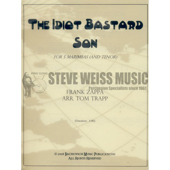 Zappa-Idiot Bastard Son arr. Trapp (SP)-5M/VX