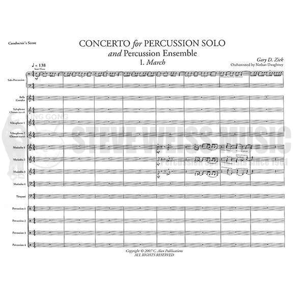 Ziek-Concerto for Solo Percussion (SP)-B/2V/C/X/4M/P