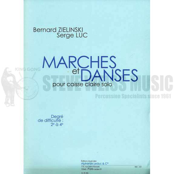 Zielinski/Luc-Marches et Danses-SD