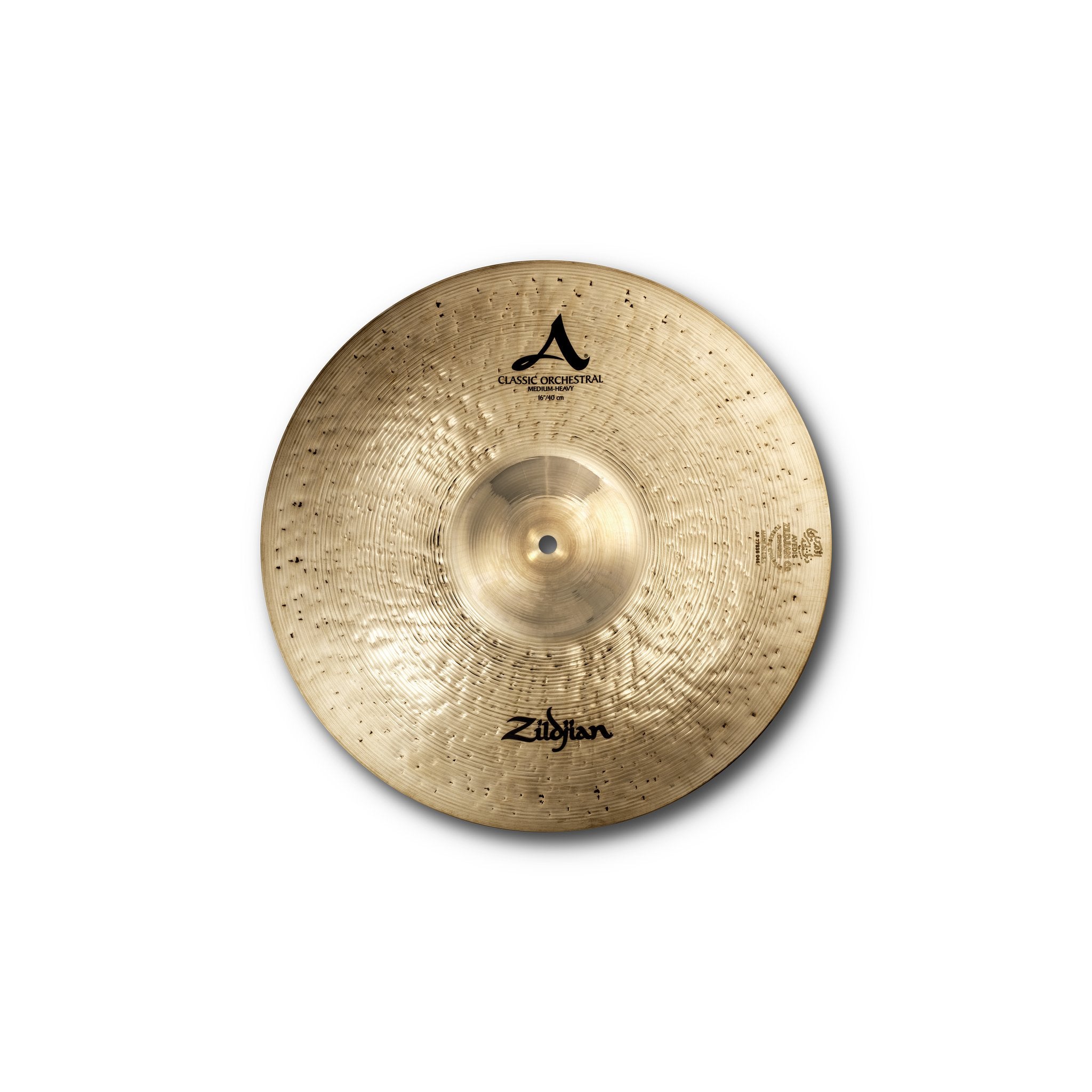 Zildjian 16" Classic Orchestral Selection Med Heavy Cymbal Pair - Image 2