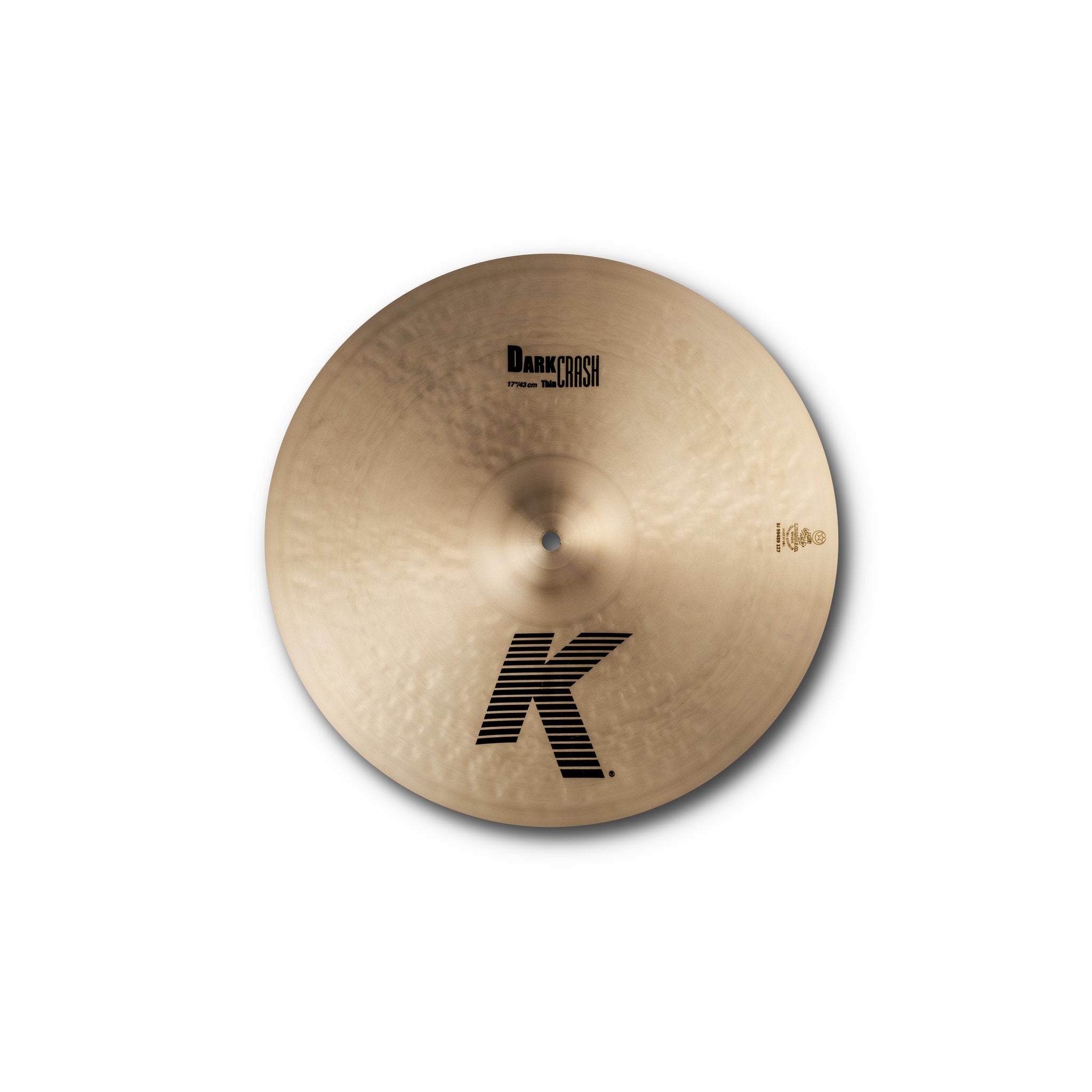 Zildjian 17" K Dark Thin Crash Cymbal - Image 1