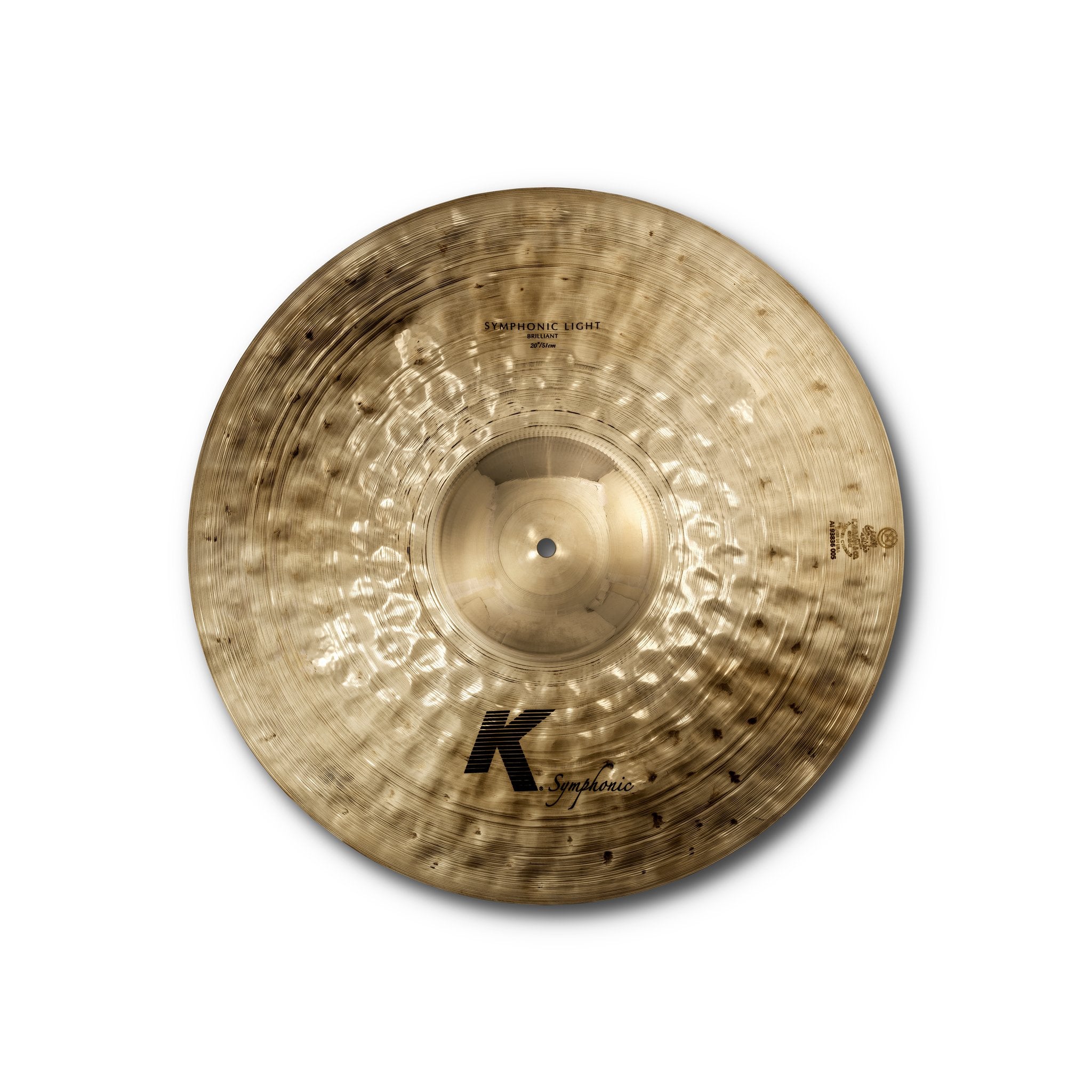 Zildjian 20" K Symphonic Light Brilliant Cymbal Pair - Image 2