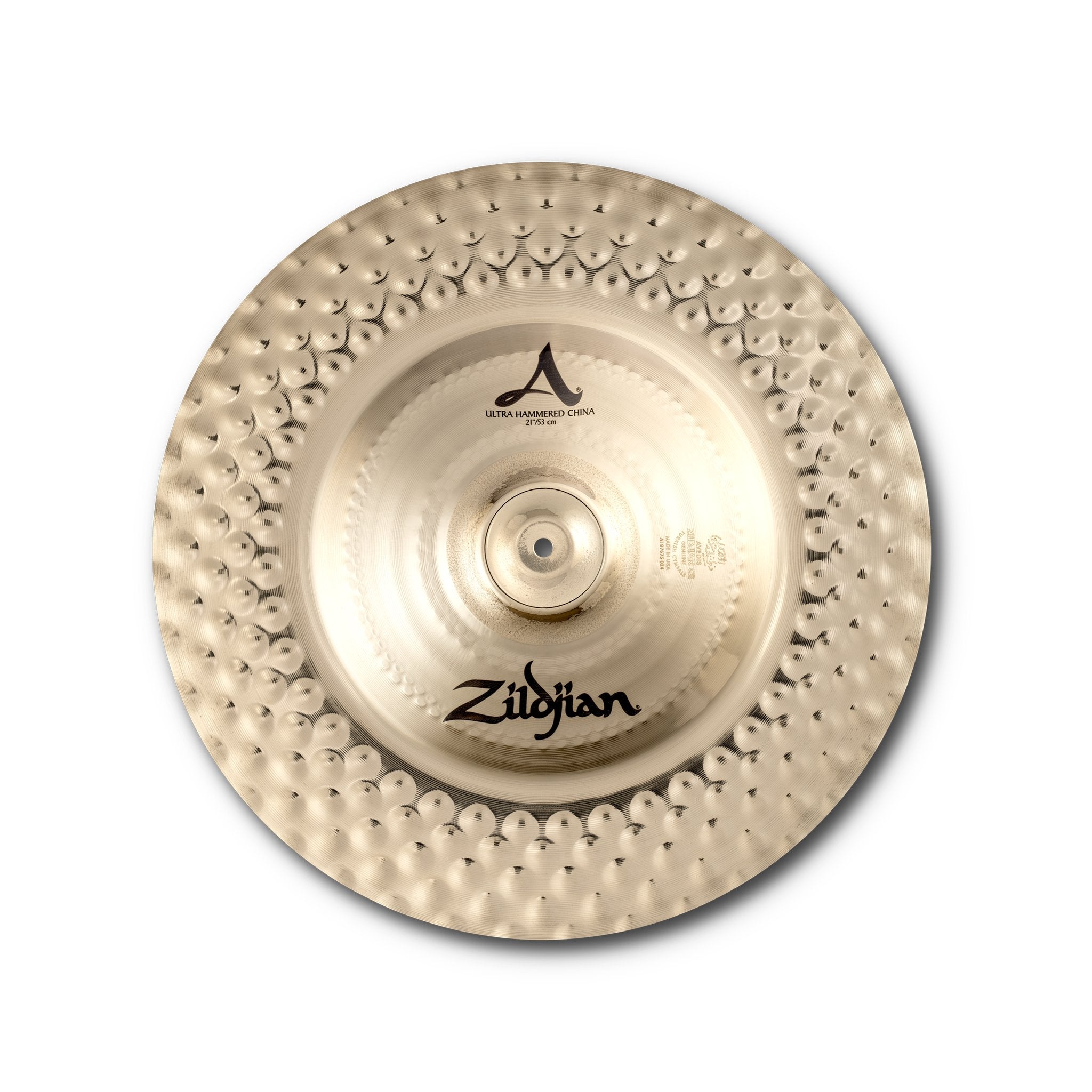 Zildjian 21" A Ultra Hammered China Cymbal - Brilliant - Image 1