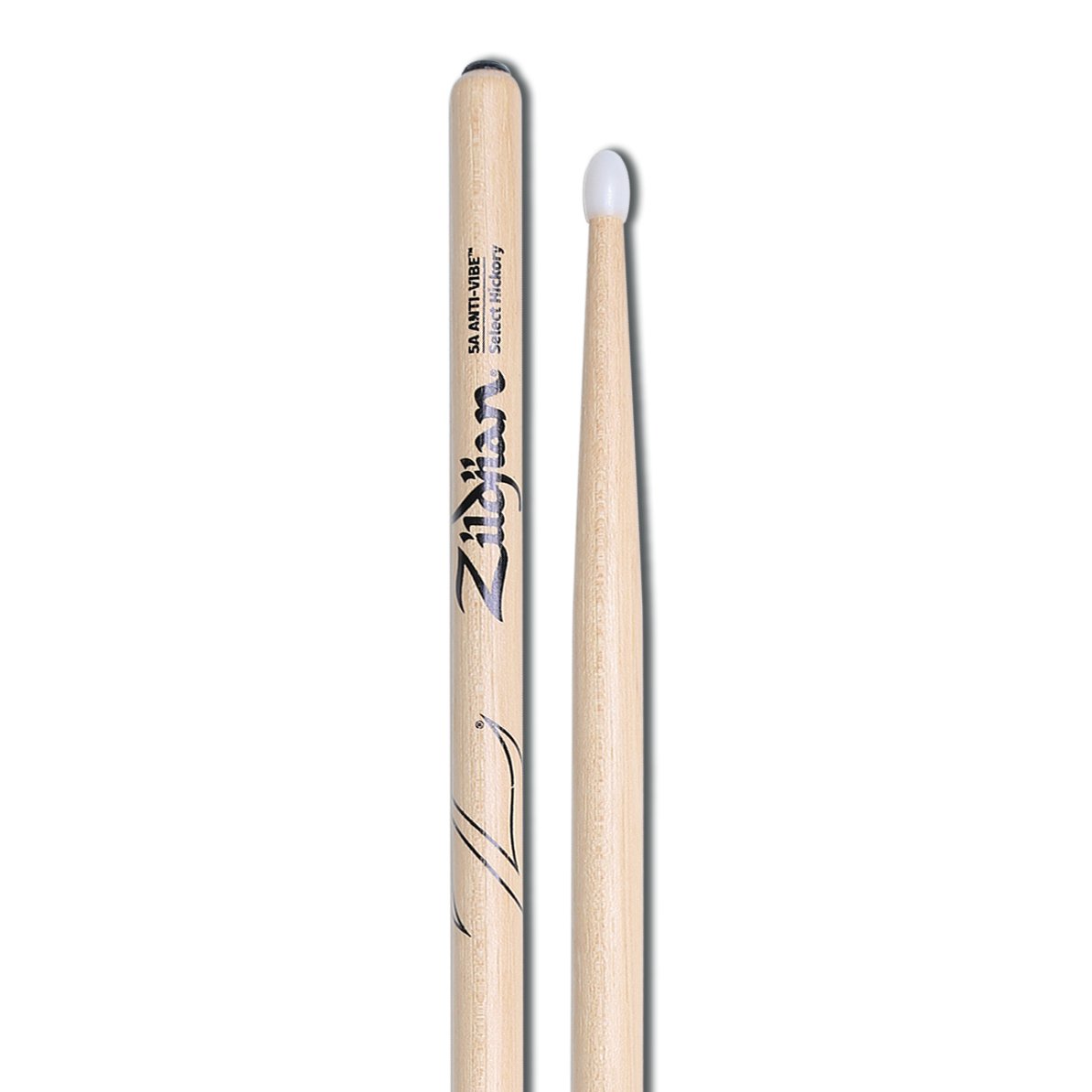 Zildjian 5A Anti-Vibe Nylon Tip Drumsticks - Image 2