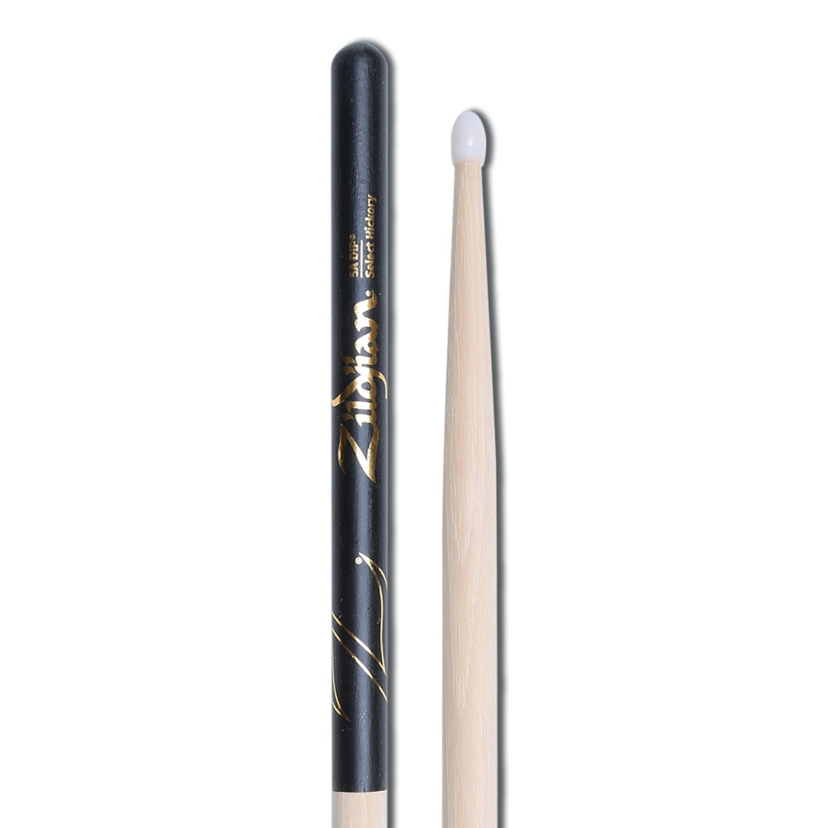 Zildjian 5A Black DIP Nylon Tip Drumsticks - Image 2