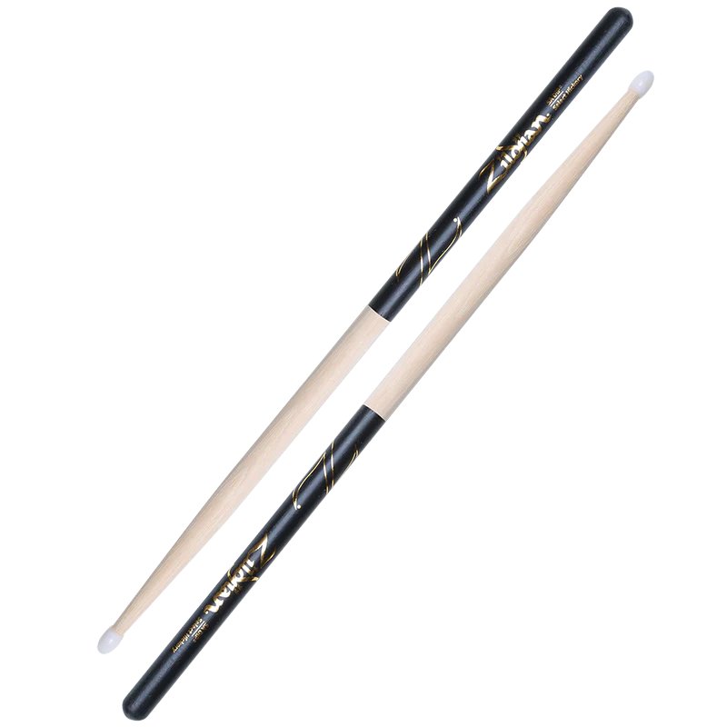 Zildjian 5a Black Dip Nylon Tip Drumsticks Z5AND