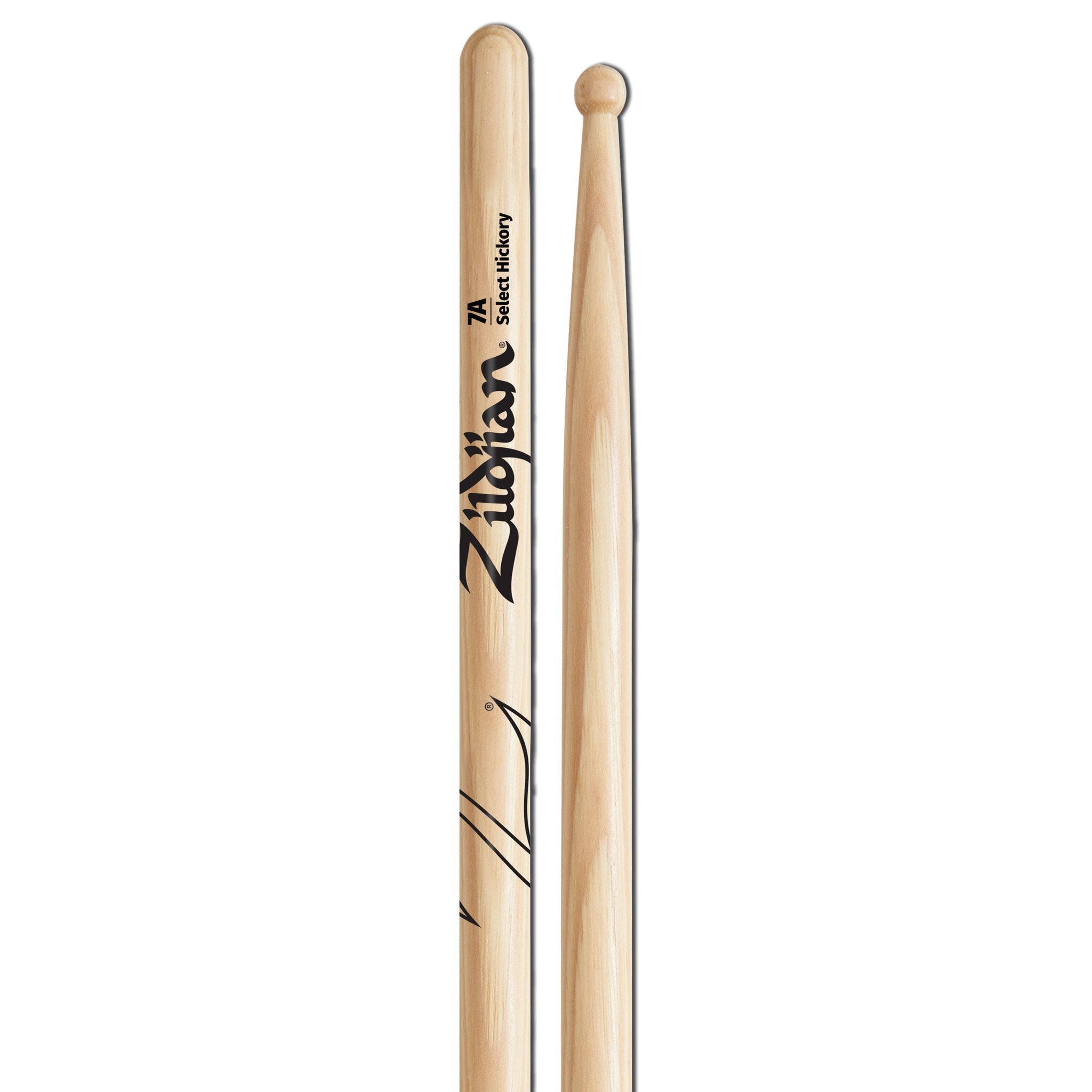 Zildjian 7A Wood Tip Drumsticks - Image 2