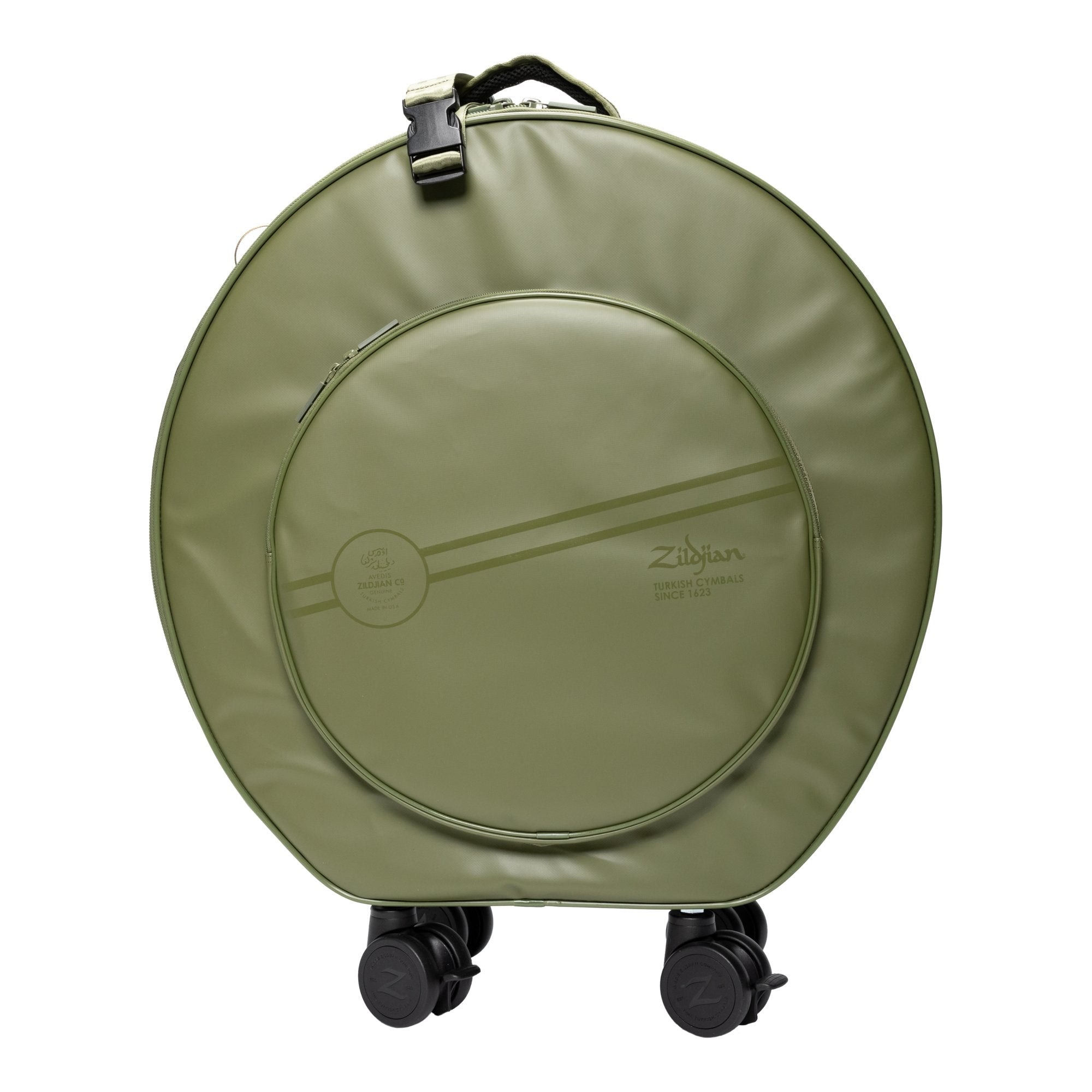 Zildjian Touring Rolling Cymbal Bag - 24" - Sage - Image 1