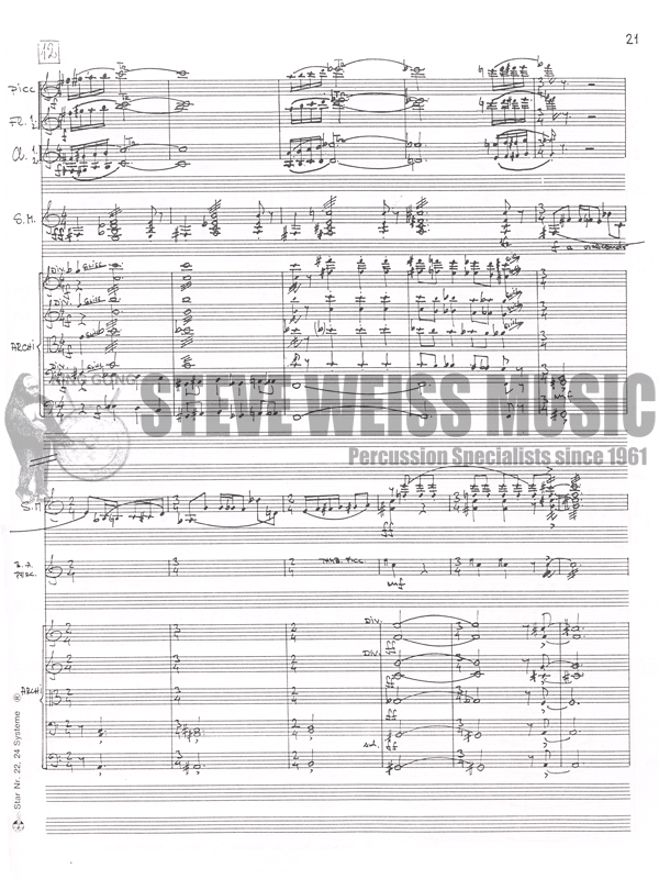 Zivkovic-Concerto #1 per Marimbafono e Orchestra (S)