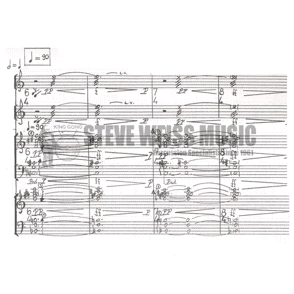Zivkovic-Die Arten des Wassers(S)-M/X/V/B/P/2PN OS