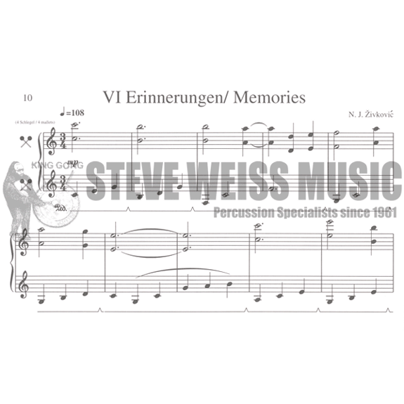 Zivkovic-Funny Mallets: Funny Vibraphone Bk. 1-V