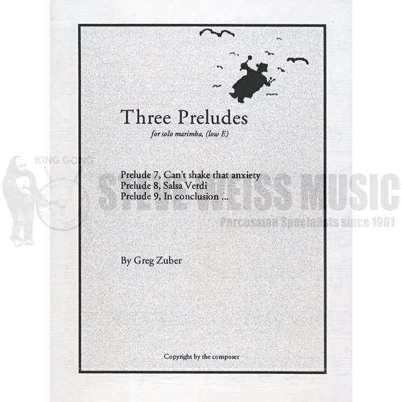 Zuber-Nine Preludes vol. 3-M