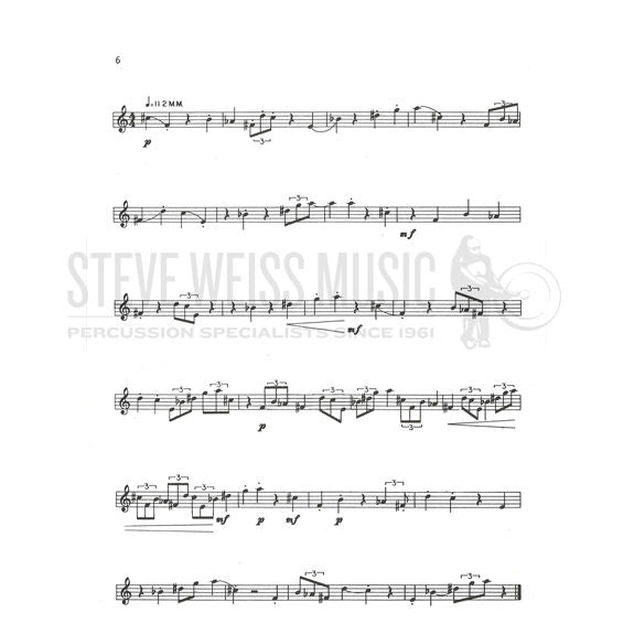 Zwickler-Tone Row Exercises for Mallet Percussion